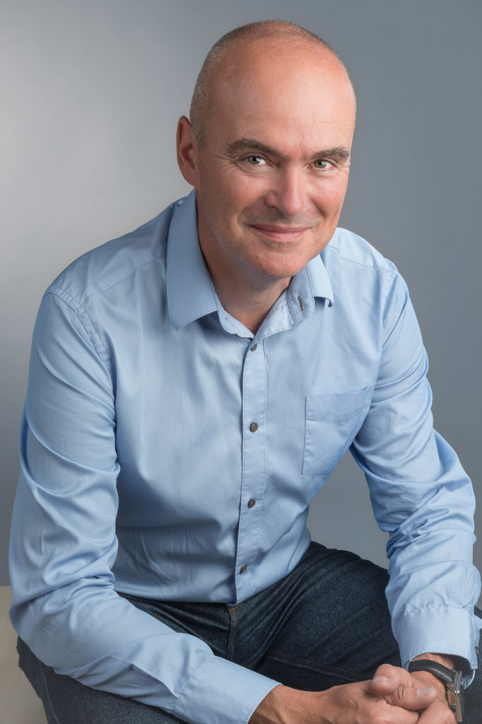 Portrait corporate studio, dirigeant d'entreprise