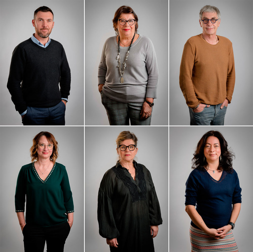 Trombinoscope, portraits individuels studio à Voiron